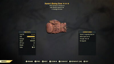Hunters SS/1S Boxing Glove