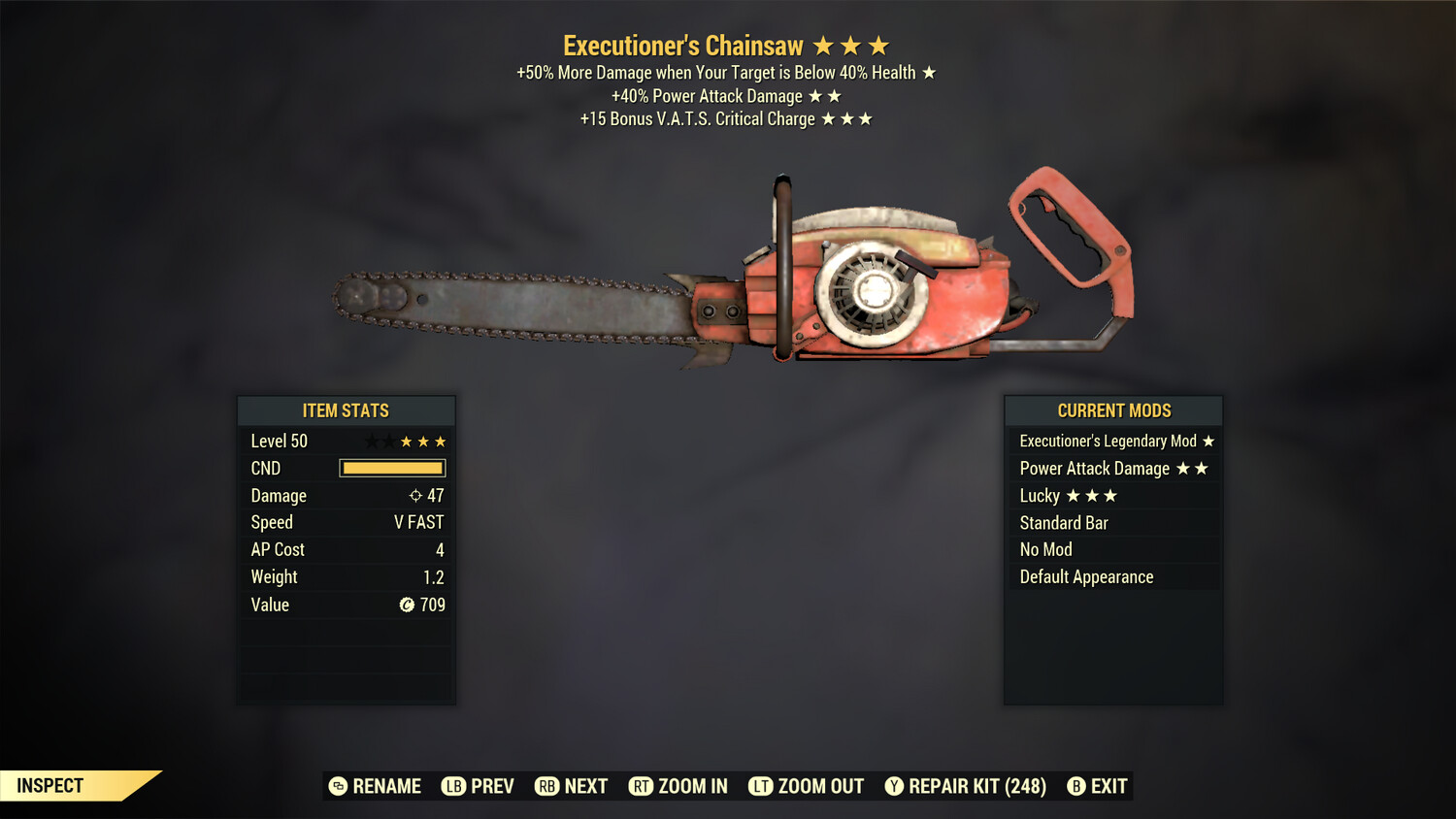 Executioners PA/15c Chainsaw