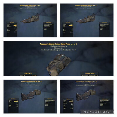 Assassins Cavalier Marine Set