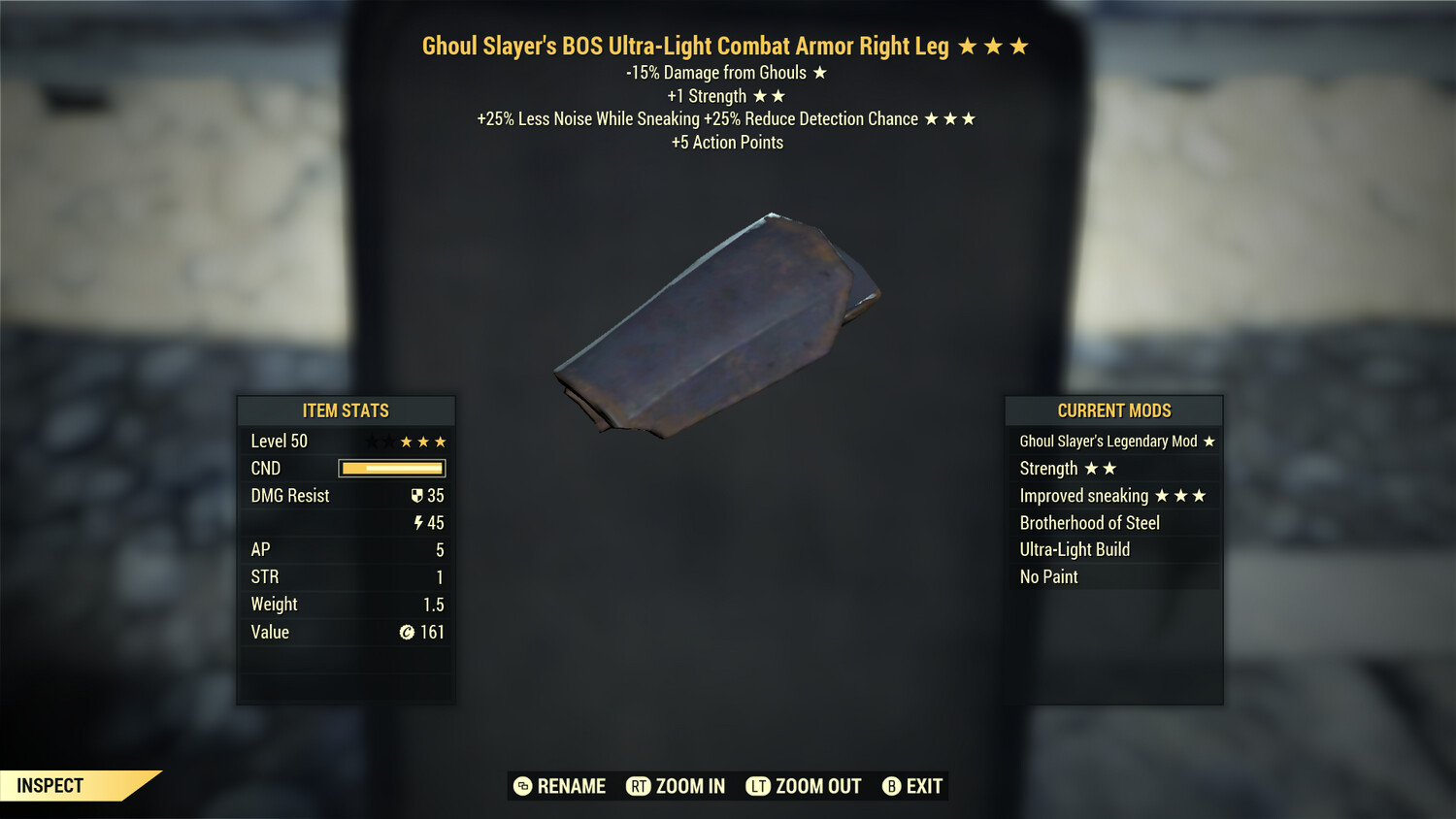 Ghoul Slayers 1S HTD Combat RL