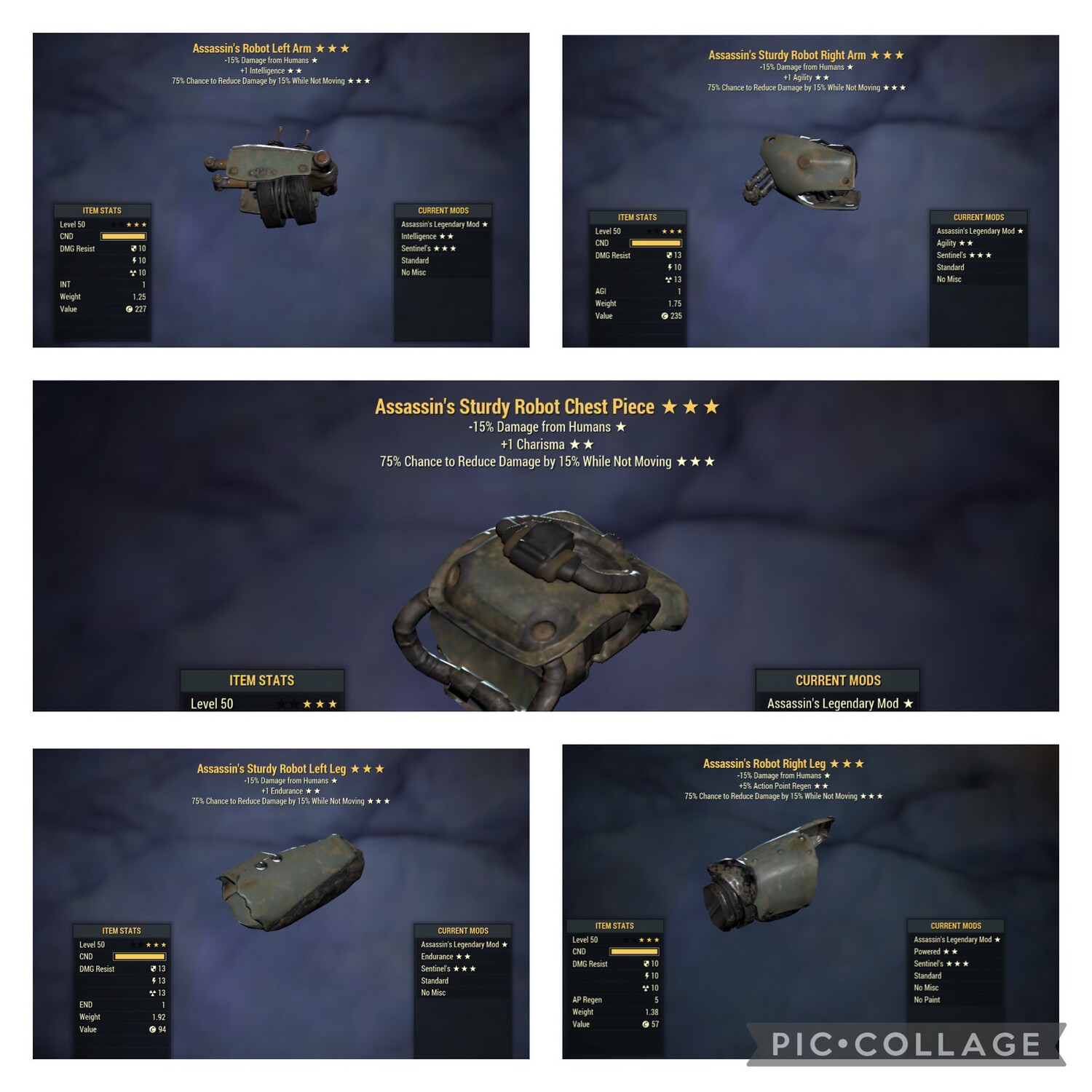 Assassins Sentinel Robot Set