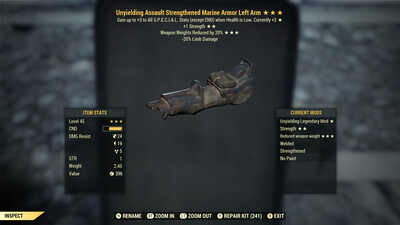 Unyielding 1S WWR Marine LA