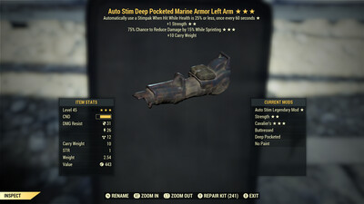 Auto Stim 1S Cavalier Marine LA