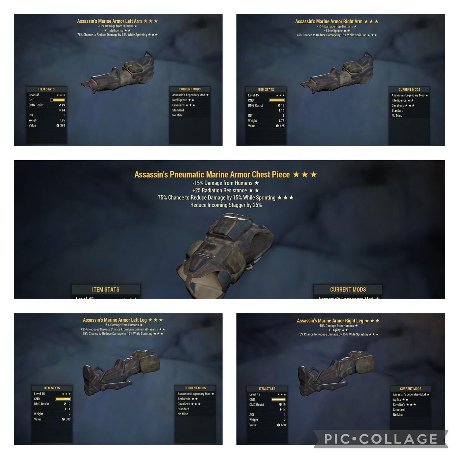 Assassins Cavalier Marine Set