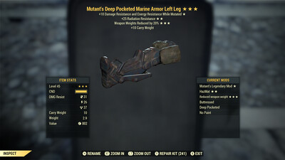 Mutants RR WWR Marine LL