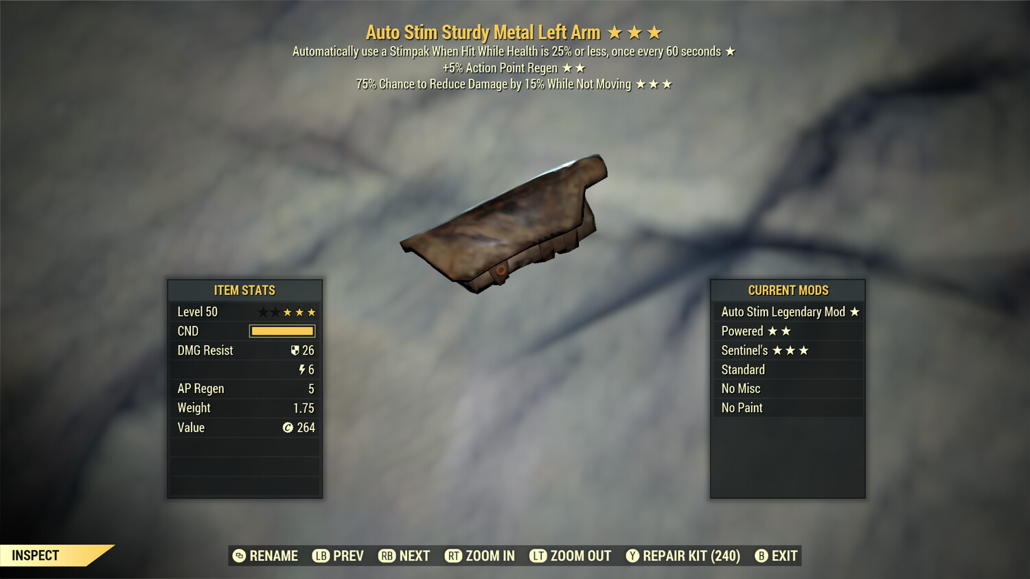 Auto Stim AP Sentinel Metal LA