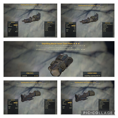 Unyielding Explo (X4) AP (X1) DMG To Attackers Marine Set