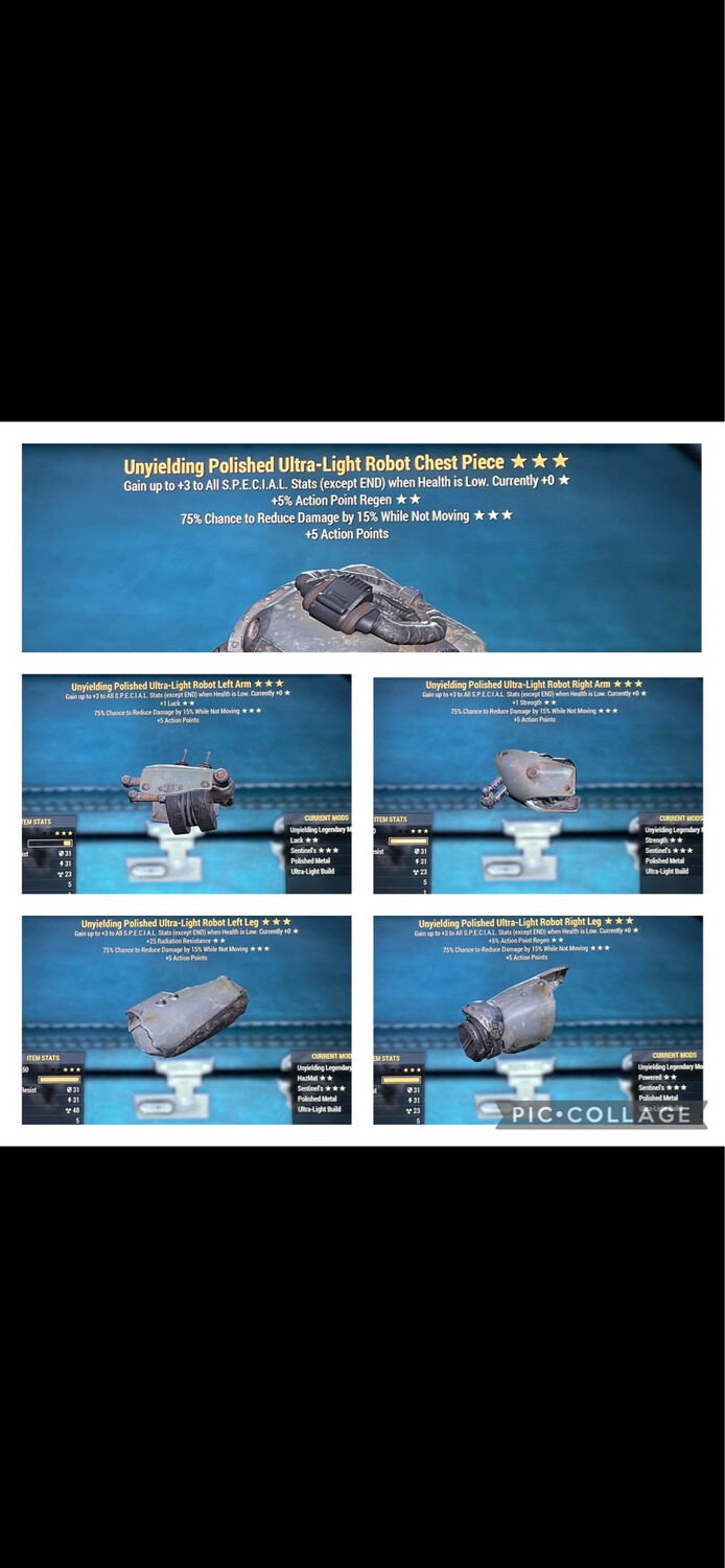 Unyielding 2AP Sentinel Robot Set