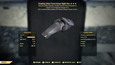 Cloaking Explosive HTD U Scout RA
