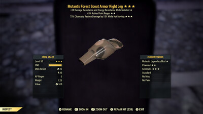Mutants AP Sentinel F Scout RL