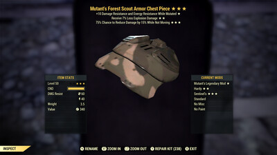 Mutants Explosive Sentinel F Scout Chest