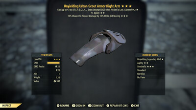 Unyielding 1A Sentinel U Scout RA