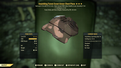 Unyielding Intel FDC F Scout Chest