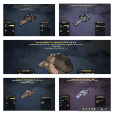 Overeaters 1S WWR Scout Set