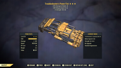 Troubleshooters SS/1S Power Fist