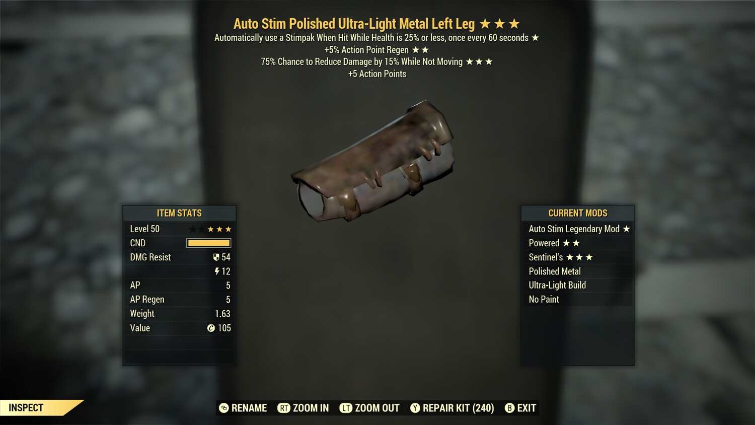 Auto Stim AP Sentinel Metal LL
