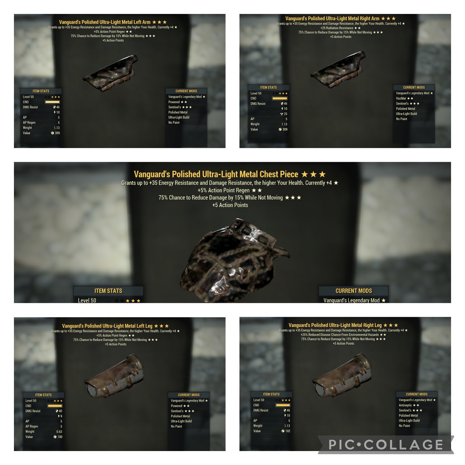 Vanguard 3AP Sentinel Metal Set (version 2)