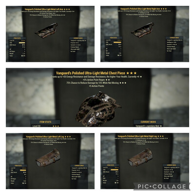 Vanguard 3AP Sentinel Metal Set (version 1)