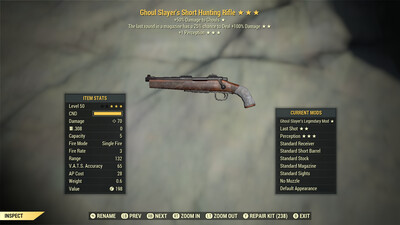 Ghoul Slayers 2X/1P Hunting Rifle