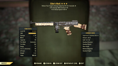 Suppressors 25A/15r Elders Mark