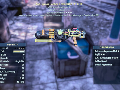 Anti Armor 25/25 Lobber Tesla