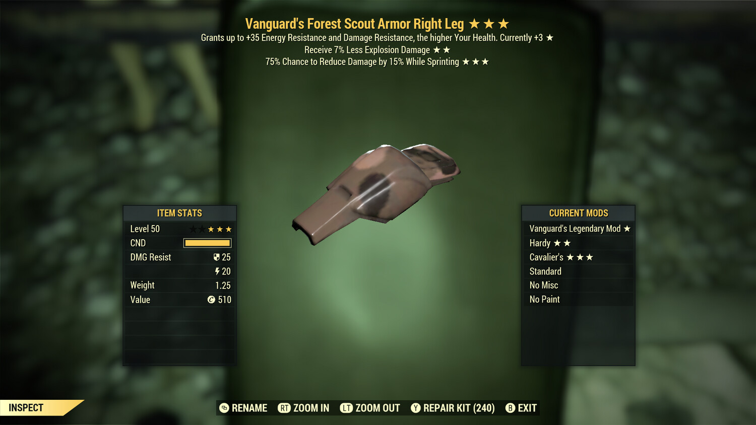 Vanguard Explosive Cavalier F Scout RL
