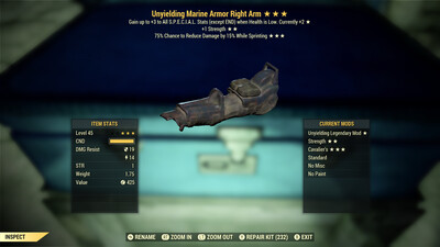 Unyielding 1S Cavalier Marine RA