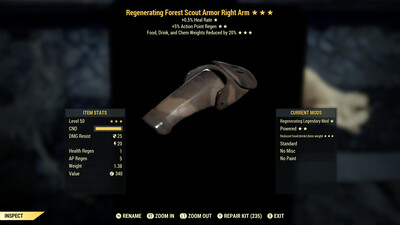 Regenerating AP FDC F Scout RA