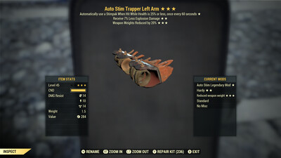 Auto Stim Explosive WWR Trapper LA