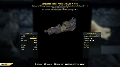 Vanguard AP Cavalier Marine LA