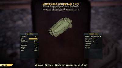 Mutants AP Cavalier Combat RA