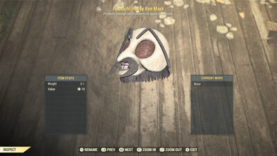Fasnacht Honey Bee Mask
