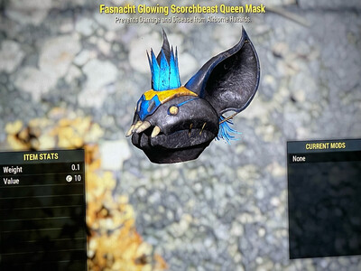 Fasnacht Glowing Scorchbeast Queen Mask