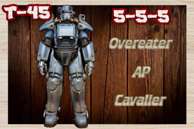 Overeaters AP Cavalier T45 Full Set