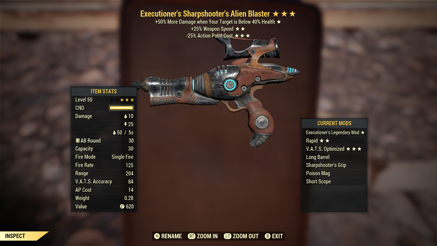 Executioners 25/25 Alien Blaster