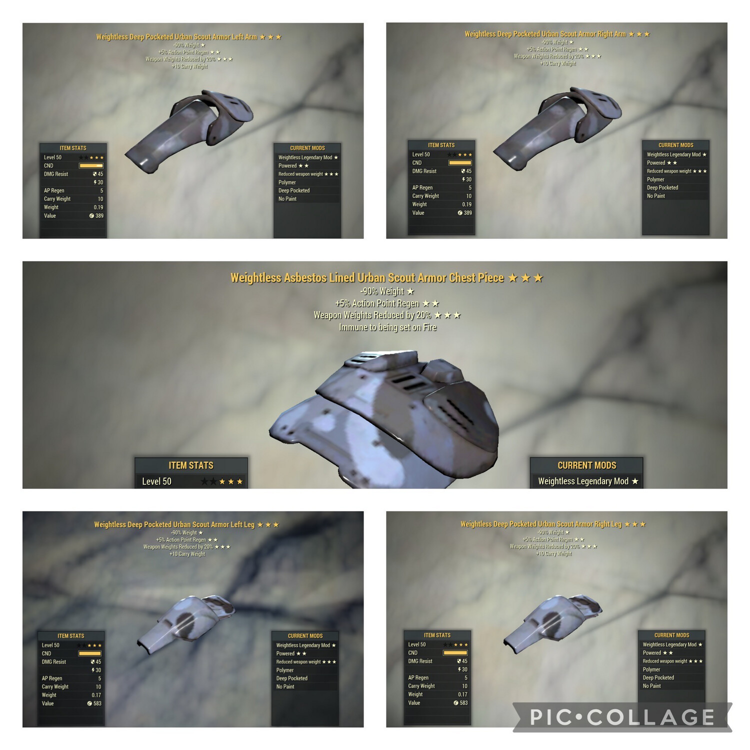 Weightless AP WWR Urban Scout Set