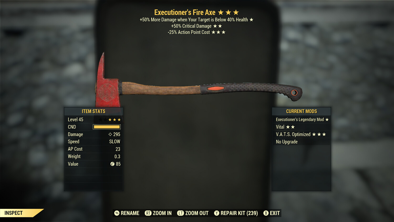 Executioners 50/25 Fire Axe