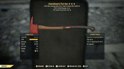Executioners 50/25 Fire Axe