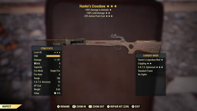 Hunters 50L/25 Crossbow