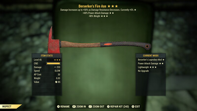 Berserkers PA/90 Fire Axe
