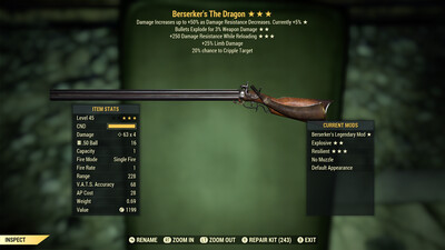 Berserkers Explosive 250 Dragon