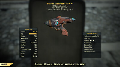 Hunters 25/50 Alien Blaster