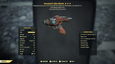 Gourmand 25/25 Alien Blaster