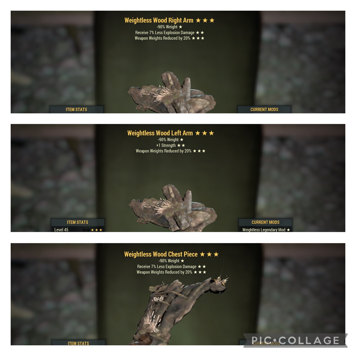 Weightless WWR Wood 3/5 Set