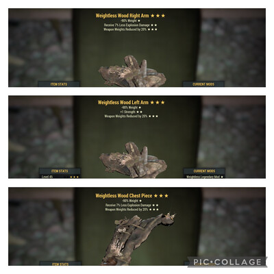 Weightless WWR Wood 3/5 Set
