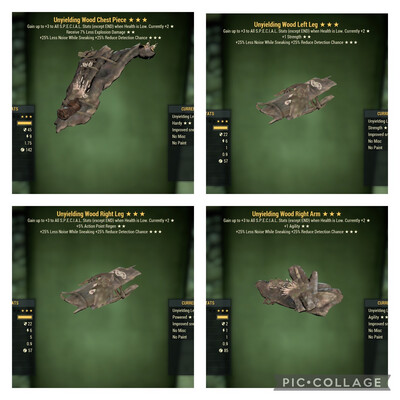 Unyielding HTD Wood 4/5 Set