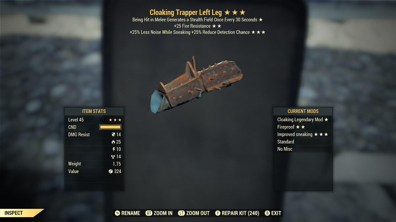 Cloaking FR HTD Trapper LL