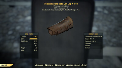 Troubleshooters FR Sentinel Metal LL