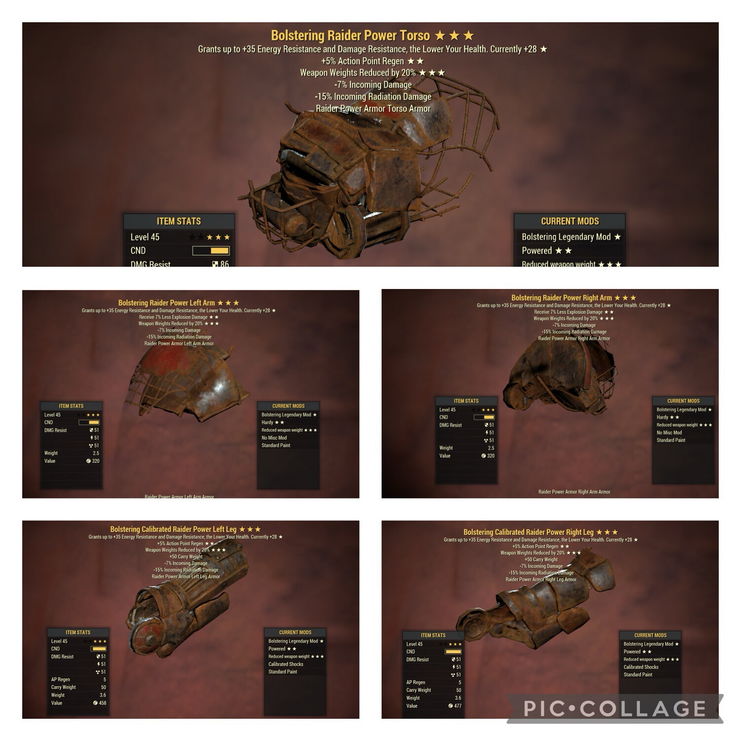 Bolstering 3AP/2EXP WWR Raider Set