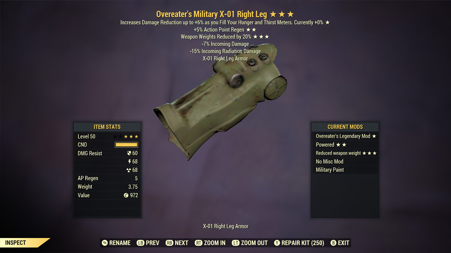 Overeaters AP WWR X01 RL